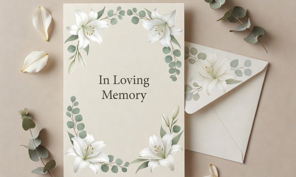 Funeral Stationary